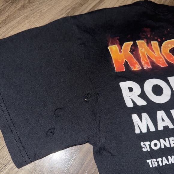 2017 Knotfest T-Shirt Black Medium 18x26 Rob Zombie Marilyn Manson - Picture 7 of 7